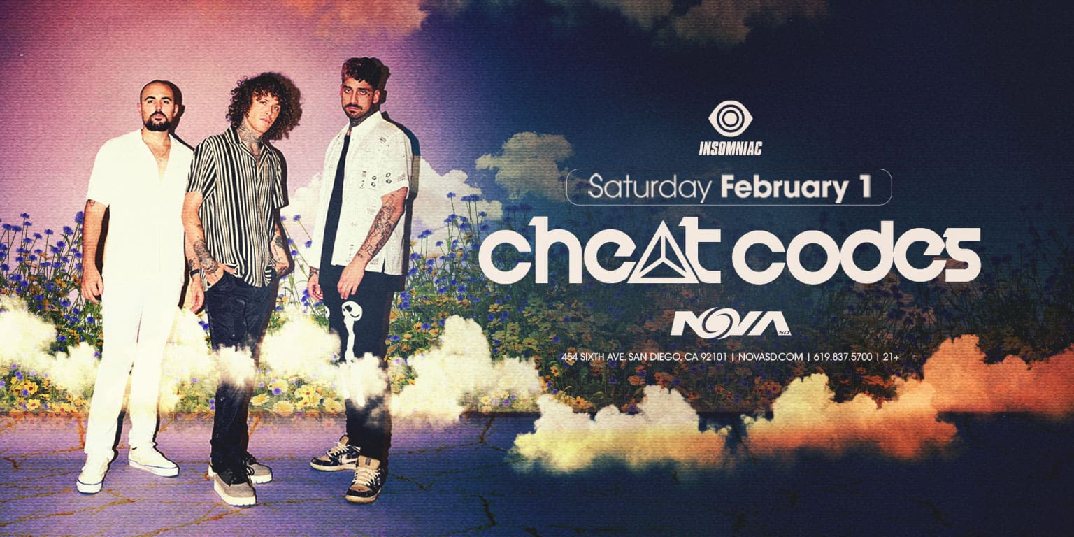 Cheat Codes San Diego Concert Calendar EDM Show 2025 February 1