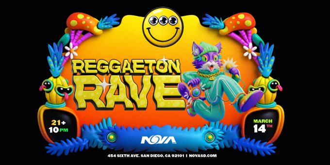 Reggaeton Rave Flyer